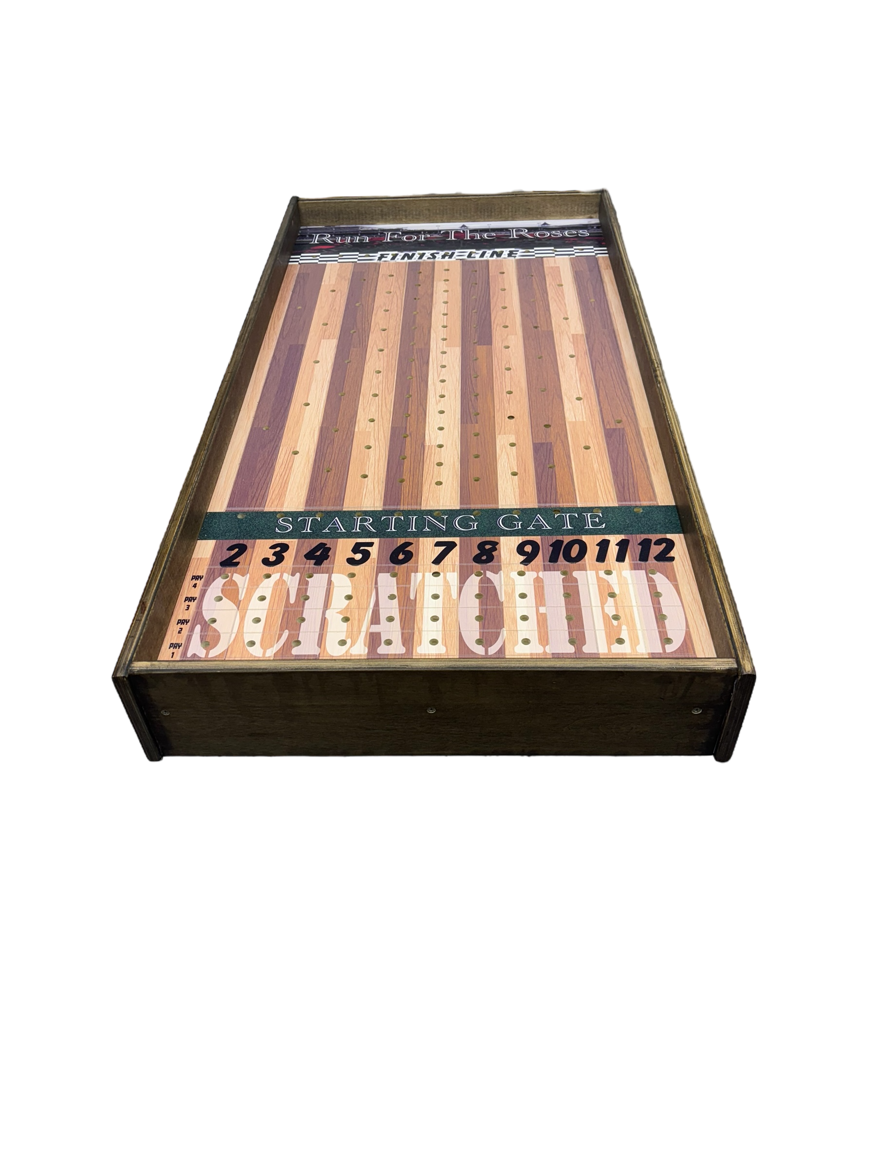 Jumbo Horse Game with Stained Rails blastcornhole