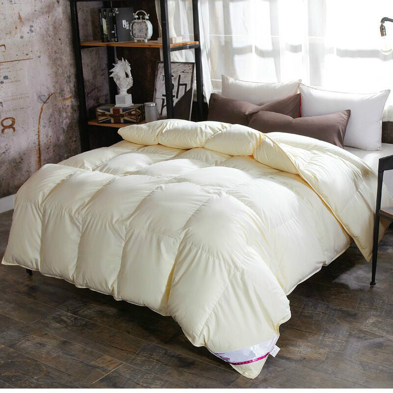 All cotton down quilt thickened velvet quilt goose down quilt Pi-Mart