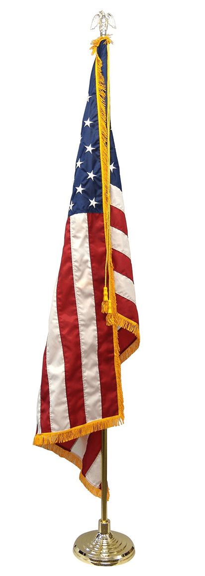 Super Tough Indoor 4ft x 6ft US Flag Kit The Military Gift Store