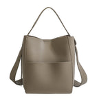 Early Autumn Women's Bag, Textured Crossbody Bucket Bag, Large Capacity Handheld Shoulder Bag - SJB-DIAMOND ELITES