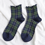 Vintage Check Ladies Socks