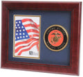 Flag Connections United States Marine Corps Vertical Picture Frame. The Military Gift Store