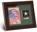 US EMS Medallion Portrait Picture Frame - 4 x 6 Picture Opening The Military Gift Store
