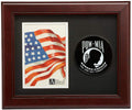 US Flag Store POW/MIA Medallion 4-Inch by 6-Inch Portrait Picture Frame The Military Gift Store