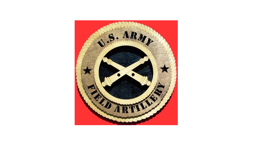 Field artillery Wall Tributes The Military Gift Store