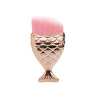 Fishtail makeup brush single Pi-Mart