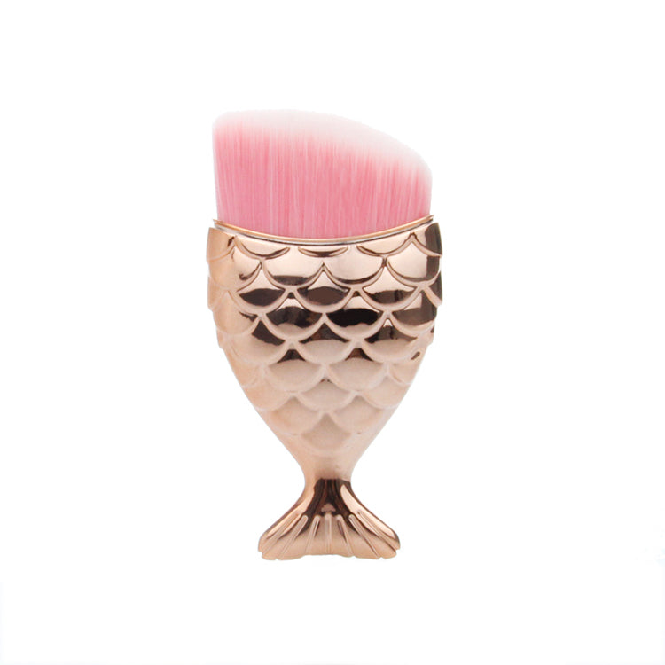 Fishtail makeup brush single Pi-Mart