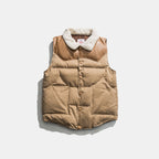 Retro casual vest male vest