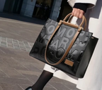 Female Large Capacity Top-Handle Bag Lady's Handbag Casual Tote Girl Messenger Bag Pi-Mart