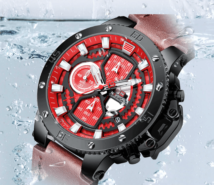 Men's Casual Waterproof Watch With Chronometers And Fluorescent Hands Excellent Design Perfect Gift - SJB-DIAMOND ELITES
