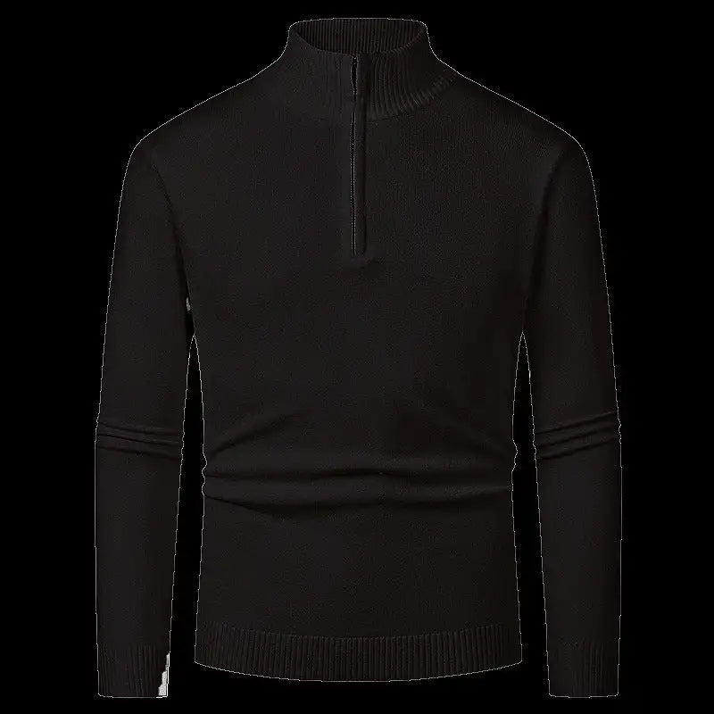 Fashion Trend Half Zipper Sweater