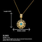 European And American Moon Necklace Niche Non-fading High-grade Accessories