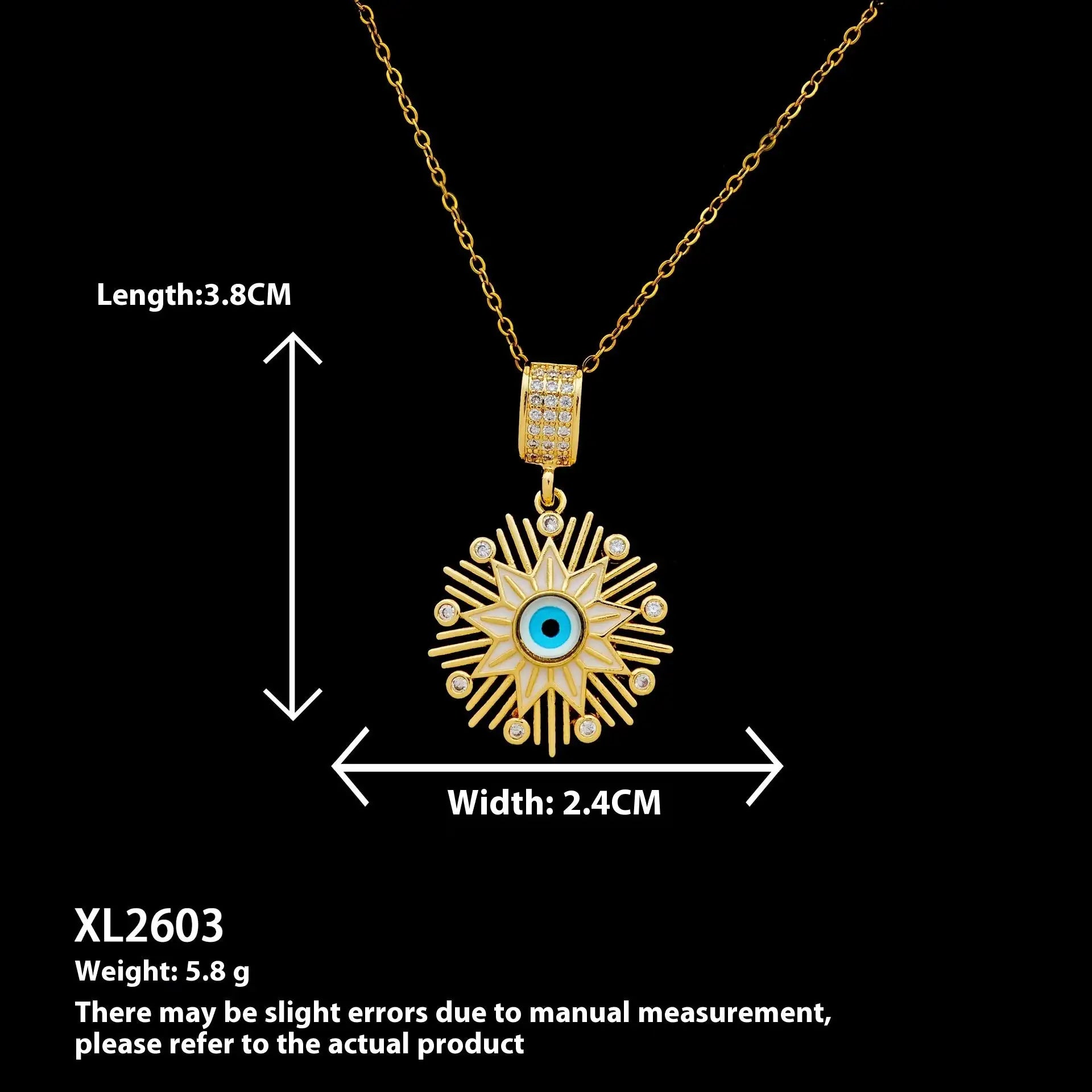 European And American Moon Necklace Niche Non-fading High-grade Accessories