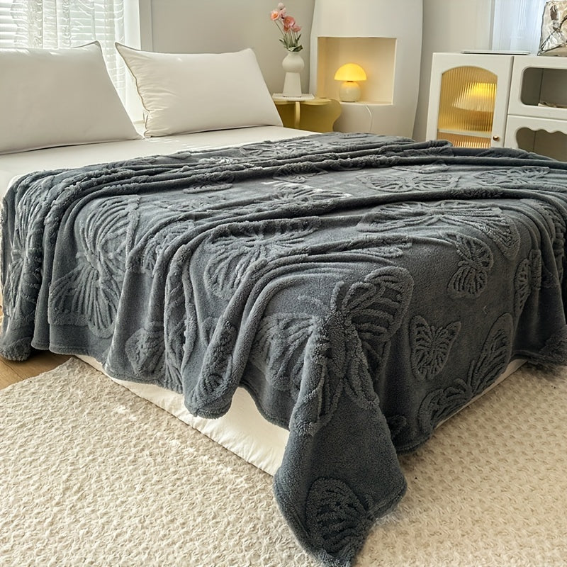 1pc Soft and Cozy 3D Butterfly Blanket - Perfect for All Seasons and Occasions