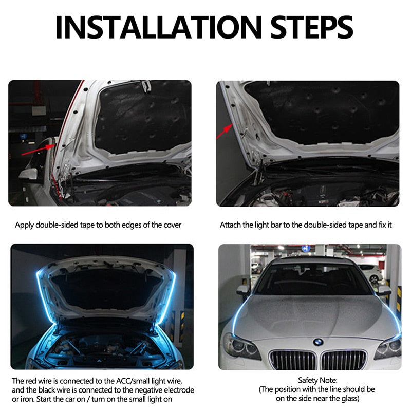 LED Running Car Strip Light - SJB-DIAMOND ELITES