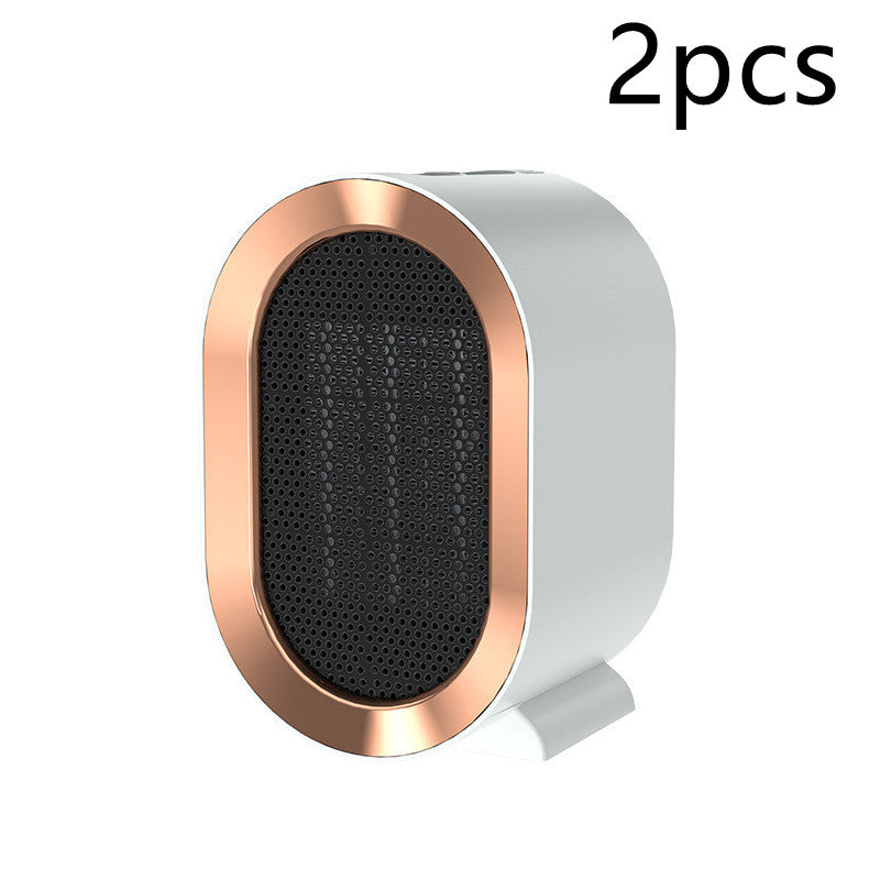 Desktop Electric Heater Mini Portable Fan Heater 220V PTC Ceramic Heating Warm Air Blower Home Office Warmer Machine Pi-Mart