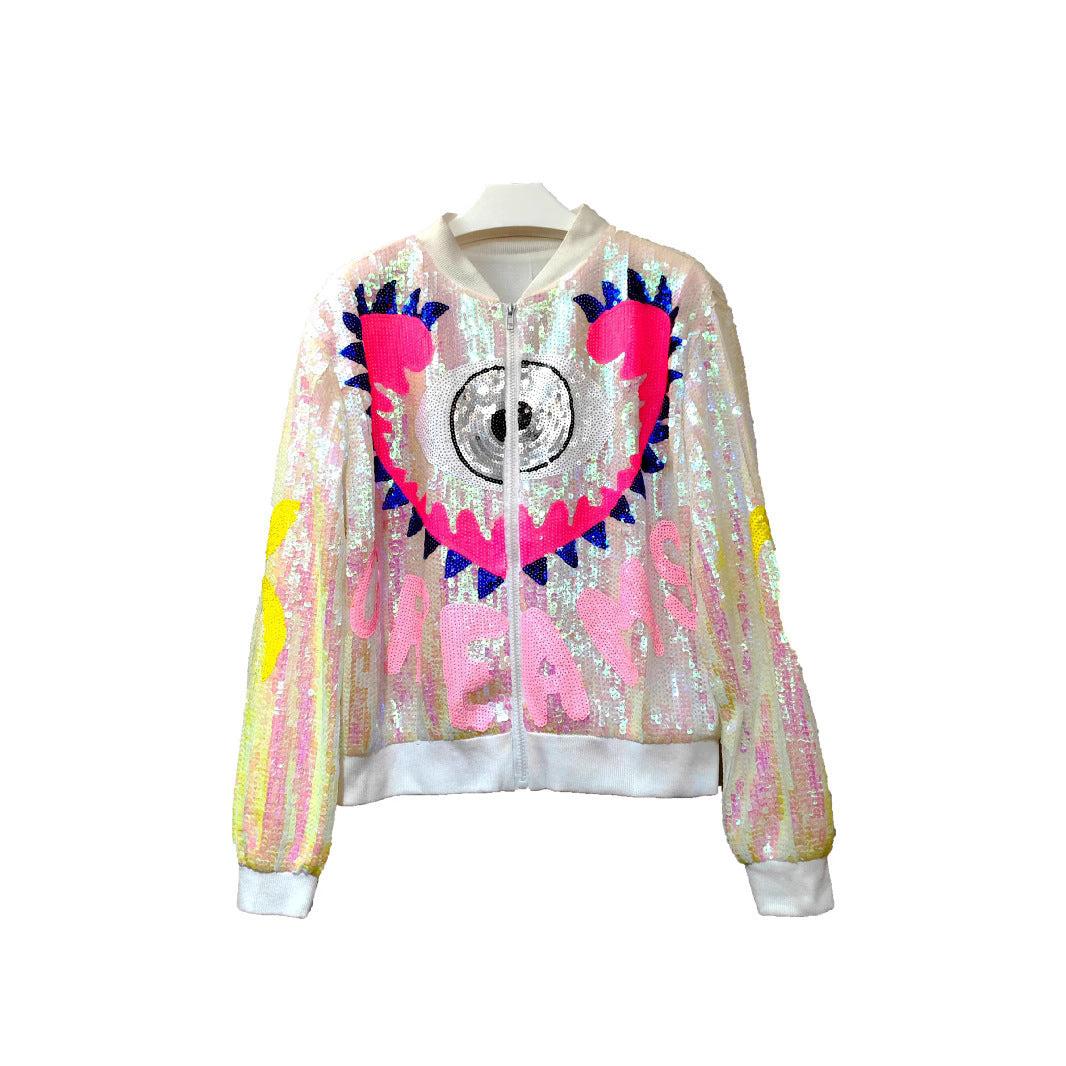Colorful Sequined Jacket Costume Lootquake LLC