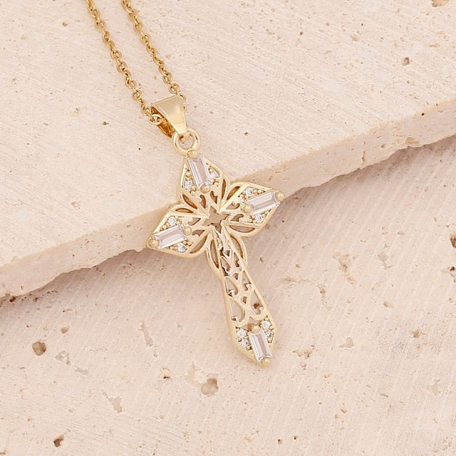 Gold Plated Pendant Necklace Pi-Mart