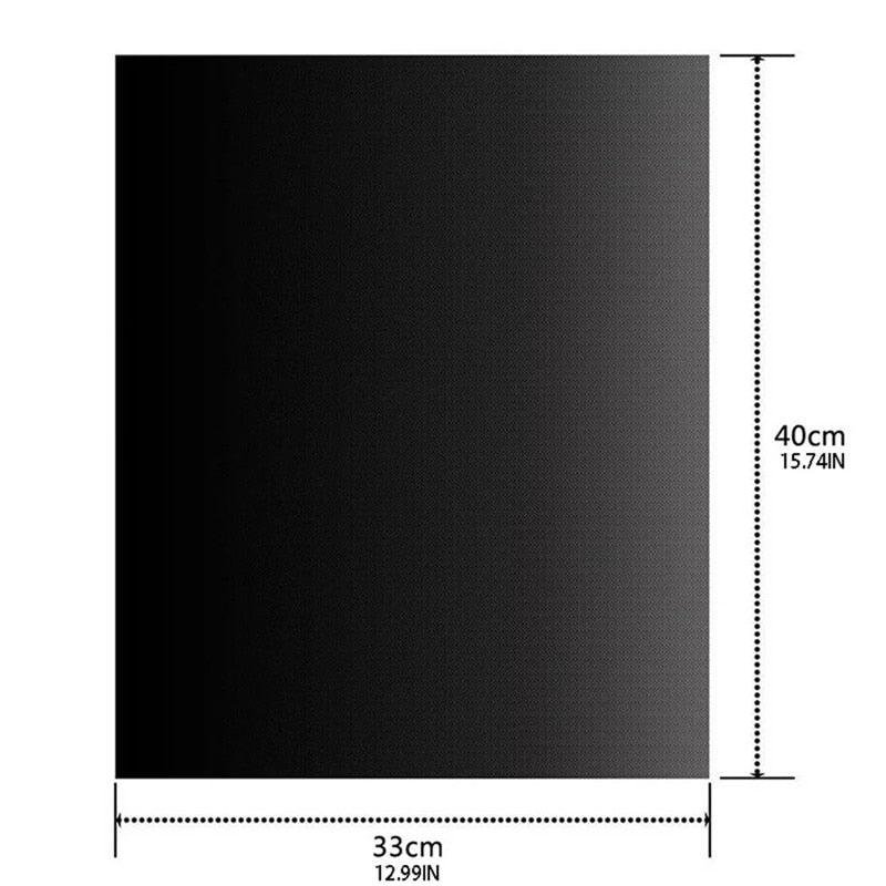 44x33cm BBQ Grill Mat Barbecue Outdoor Baking Non-stick Pad Reusable Cooking Plate For Party Grill Mat Accessories Non-stick Reusable Barbecue Baking Mats Oven Liner Heat Resistant Barbecue Sheets Stevvex