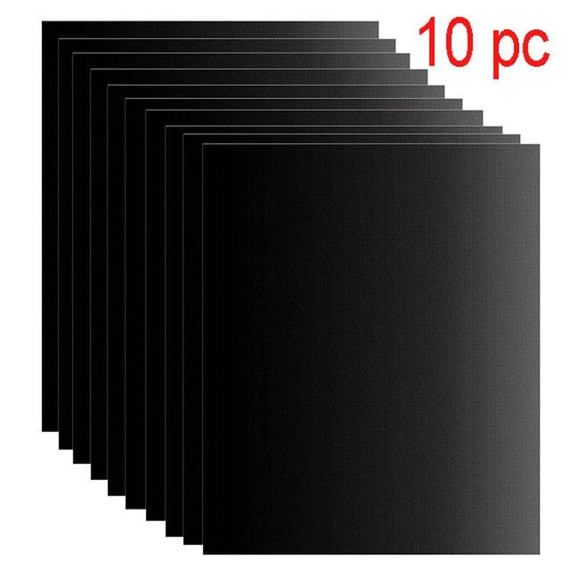 44x33cm BBQ Grill Mat Barbecue Outdoor Baking Non-stick Pad Reusable Cooking Plate For Party Grill Mat Accessories Non-stick Reusable Barbecue Baking Mats Oven Liner Heat Resistant Barbecue Sheets Stevvex