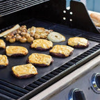 44x33cm BBQ Grill Mat Barbecue Outdoor Baking Non-stick Pad Reusable Cooking Plate For Party Grill Mat Accessories Non-stick Reusable Barbecue Baking Mats Oven Liner Heat Resistant Barbecue Sheets Stevvex