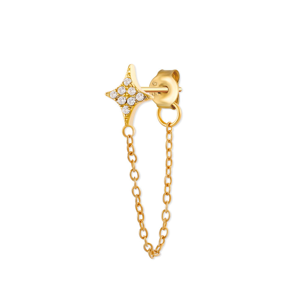 Single tassel earring Pi-Mart