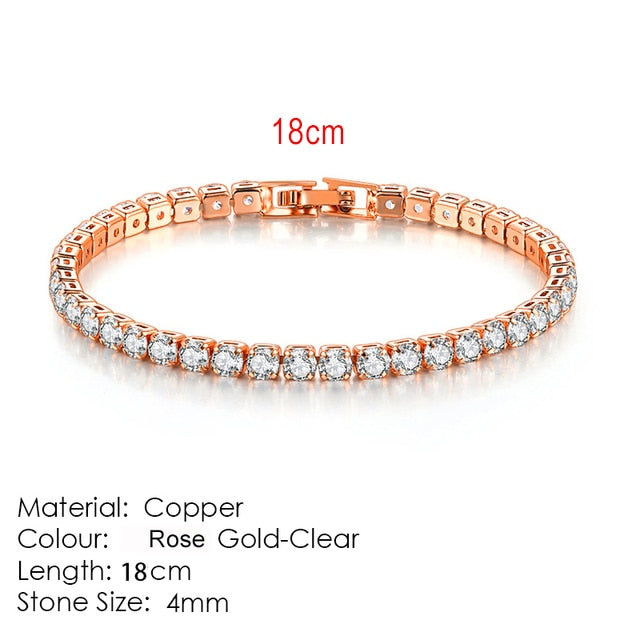 Fashion Multicolor Tennis Bracelet for Women Pi-Mart