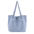 Denim handbag Pi-Mart