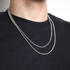 Twisted Rope Links Collar Necklace Pi-Mart