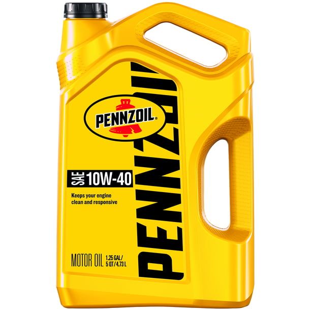 Pennzoil Conventional 10W-40 Motor Oil, 5-Quart EasyOptionXY LLC