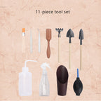 Succulent planting tool combination set