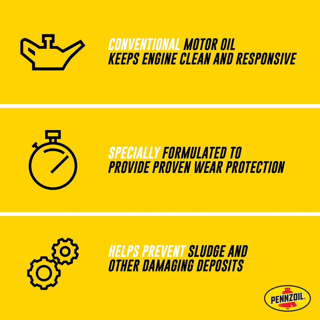 Pennzoil Conventional 10W-40 Motor Oil, 1-Quart EasyOptionXY LLC