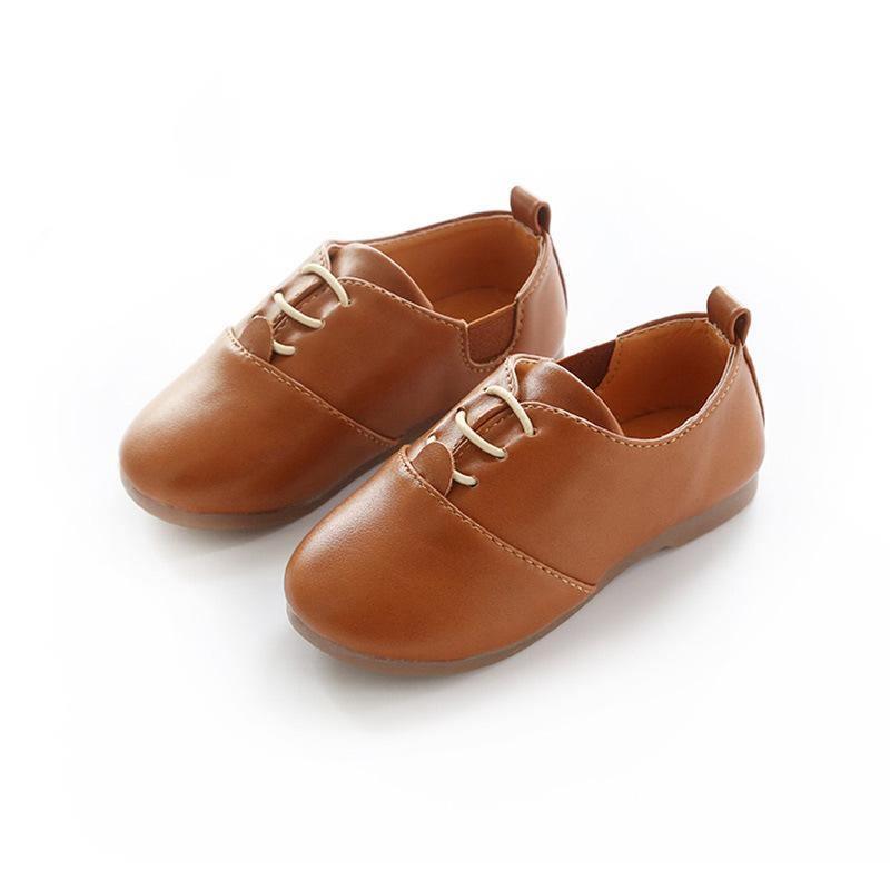 Luxury Leather Spring And Autumn Children Durable Shoe Boys And Girls Shoes Baby Walkers Casual Shoes Stevvex