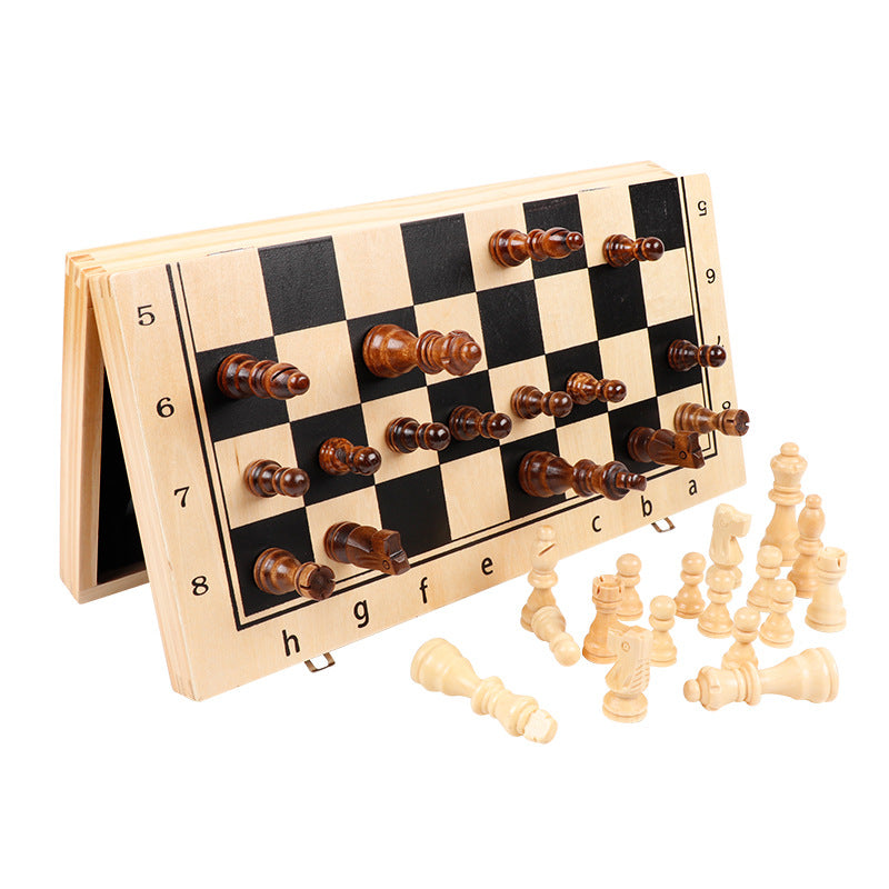 Magnetic chess set folding board board Pi-Mart