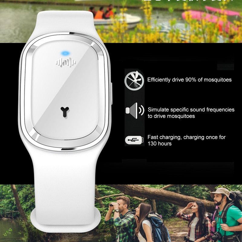 Outdoor Ultrasonic Mosquito Repellent Is Suitable For Children, Adults And Pregnant Women Pi-Mart