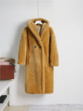 Teddy bear cashmere coat women Pi-Mart