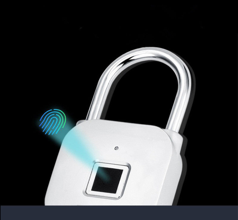 Locker Fingerprint Lock Smart Lock Household Luggage Dormitory Locker Anti-theft Electronic Padlock Pi-Mart