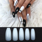 500 transparent  natural fake nails Pi-Mart