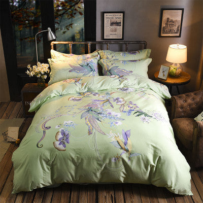 Cotton Sheet Quilt Cover Four Piece Set Pi-Mart