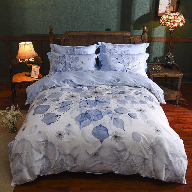 Cotton Sheet Quilt Cover Four Piece Set Pi-Mart