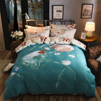 Cotton Sheet Quilt Cover Four Piece Set Pi-Mart