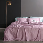 High-grade 80 double-sided solid color Tencel duvet cover Pi-Mart