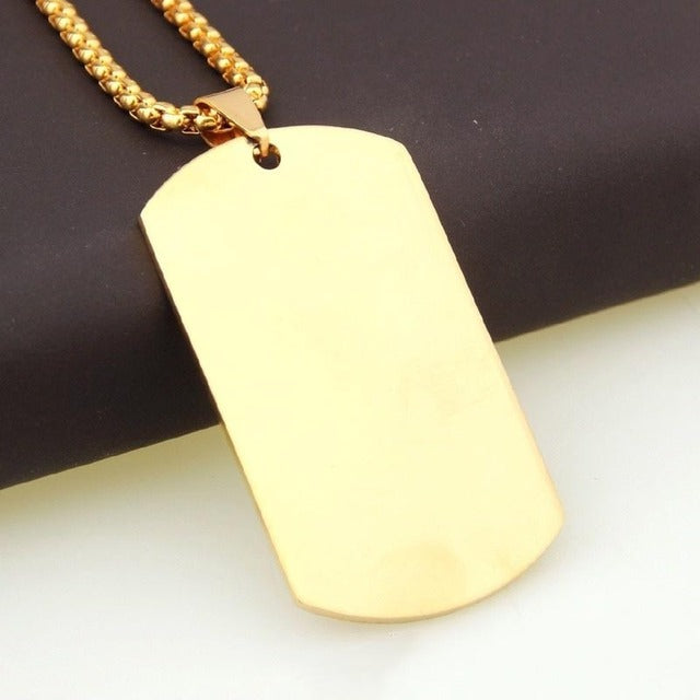 Classic Military Necklace - SJB-DIAMOND ELITES