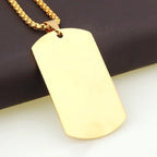 Classic Military Necklace - SJB-DIAMOND ELITES