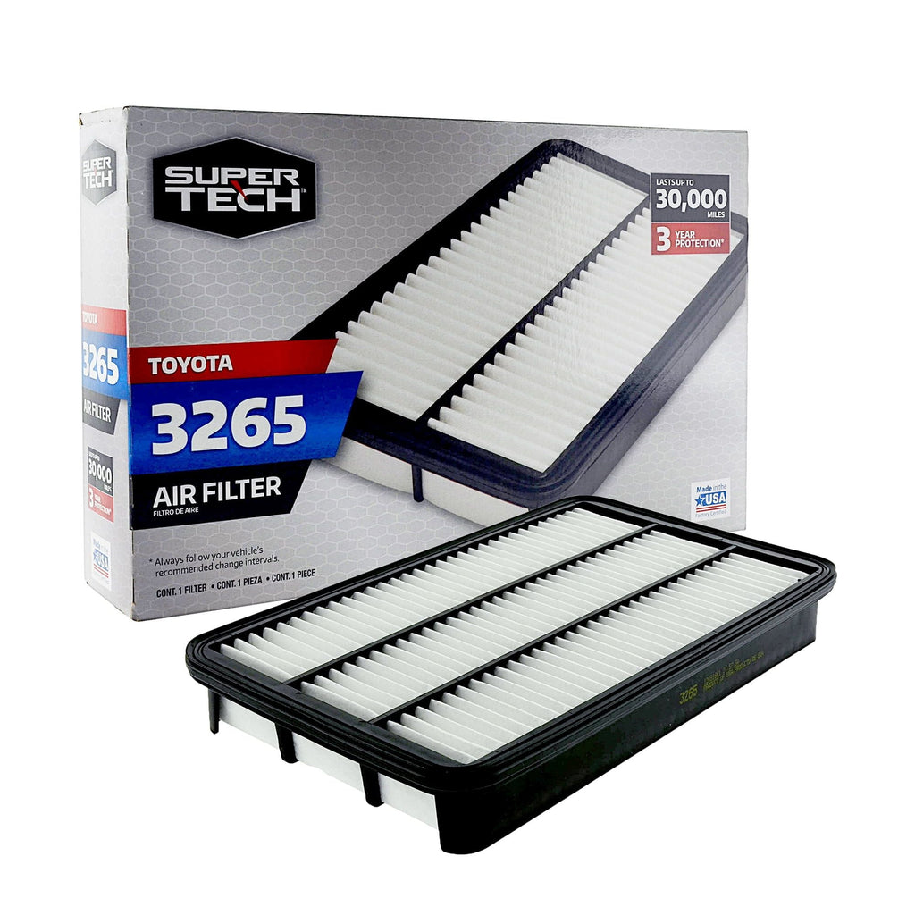 Super Tech 3265 Engine Air Filter, Replacement Filter for Toyota EasyOptionXY LLC