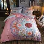 Cotton Sheet Quilt Cover Four Piece Set Pi-Mart