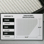 Super Tech 1510 Engine Air Filters, Replacement for GM and Chevrolet EasyOptionXY LLC