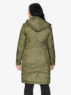 Quilted Down Jacket - Lightweight Hooded Coat | Femstylo