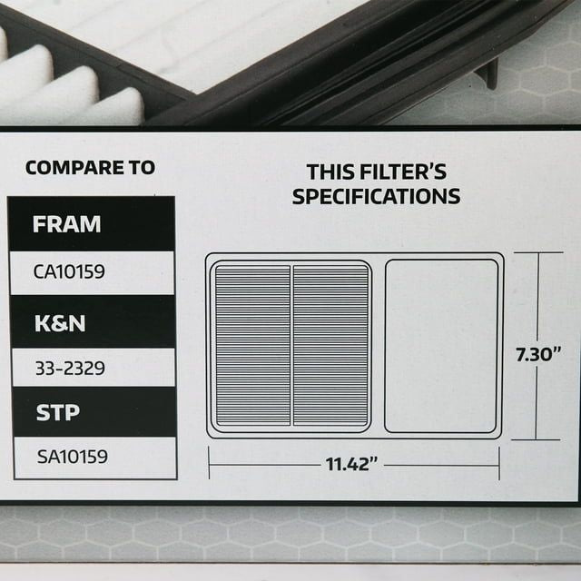 Super Tech 3305 Engine Air Filter, Replacement Filter for Toyota