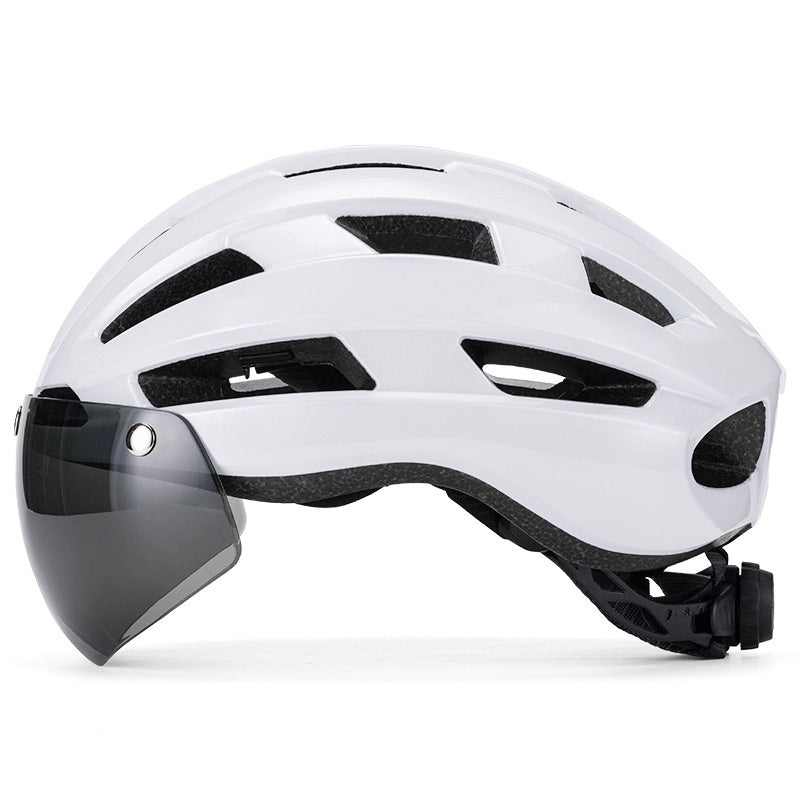 Magnetic Suction Goggles Unisex Mountain Highway Color Changing Cycling Bicycle Helmet Lootquake LLC